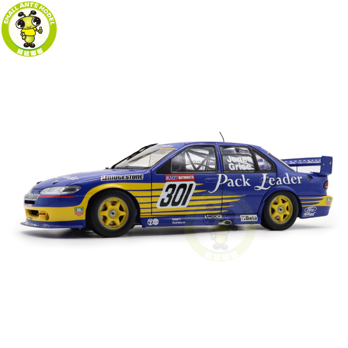 1/18 APEX FORD PACK LEADER Racing #301 JONES/GRICE 1996 BATHURST Diecast Model Toys Car Boys Girls Gifts