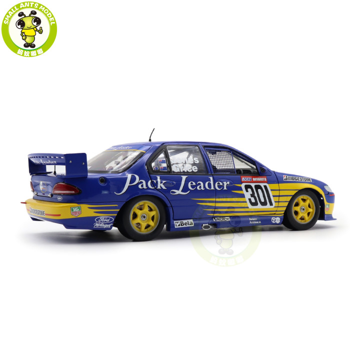 1/18 APEX FORD PACK LEADER Racing #301 JONES/GRICE 1996 BATHURST Diecast Model Toys Car Boys Girls Gifts