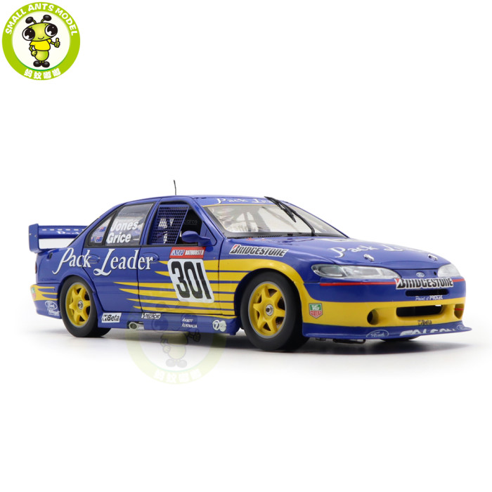 1/18 APEX FORD PACK LEADER Racing #301 JONES/GRICE 1996 BATHURST Diecast Model Toys Car Boys Girls Gifts