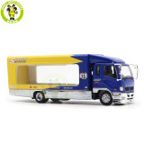 1/64 GCD Mitsubishi Fuso Fighter Mk2 2017 Outriggers Raised Truck Trailer Diecast Model Toys Car Gifts For Father Friends