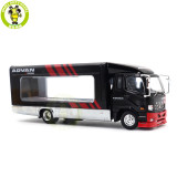 1/64 GCD Mitsubishi Fuso Fighter Mk2 2017 Outriggers Raised Truck Trailer Diecast Model Toys Car Gifts For Father Friends