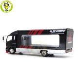 1/64 GCD Mitsubishi Fuso Fighter Mk2 2017 Outriggers Raised Truck Trailer Diecast Model Toys Car Gifts For Father Friends