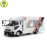 1/64 GCD Mitsubishi Fuso Fighter Mk2 2017 Outriggers Raised Truck Trailer Diecast Model Toys Car Gifts For Father Friends