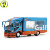 1/64 GCD Mitsubishi Fuso Fighter Mk2 2017 Outriggers Raised Truck Trailer Diecast Model Toys Car Gifts For Father Friends