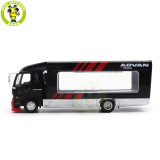 1/64 GCD Mitsubishi Fuso Fighter Mk2 2017 Outriggers Raised Truck Trailer Diecast Model Toys Car Gifts For Father Friends