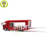 1/64 GCD Mitsubishi Fuso Fighter Mk2 2017 Outriggers Raised Truck Trailer Diecast Model Toys Car Gifts For Father Friends