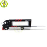 1/64 GCD Mitsubishi Fuso Fighter Mk2 2017 Outriggers Raised Truck Trailer Diecast Model Toys Car Gifts For Father Friends