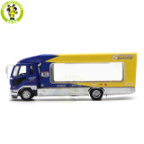 1/64 GCD Mitsubishi Fuso Fighter Mk2 2017 Outriggers Raised Truck Trailer Diecast Model Toys Car Gifts For Father Friends