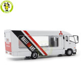 1/64 GCD Mitsubishi Fuso Fighter Mk2 2017 Outriggers Raised Truck Trailer Diecast Model Toys Car Gifts For Father Friends