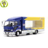 1/64 GCD Mitsubishi Fuso Fighter Mk2 2017 Outriggers Raised Truck Trailer Diecast Model Toys Car Gifts For Father Friends