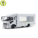 1/64 GCD Mitsubishi Fuso Fighter Mk2 2017 Outriggers Raised Truck Trailer Diecast Model Toys Car Gifts For Father Friends