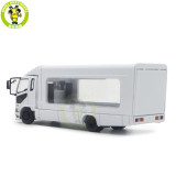 1/64 GCD Mitsubishi Fuso Fighter Mk2 2017 Outriggers Raised Truck Trailer Diecast Model Toys Car Gifts For Father Friends