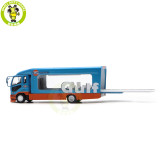 1/64 GCD Mitsubishi Fuso Fighter Mk2 2017 Outriggers Raised Truck Trailer Diecast Model Toys Car Gifts For Father Friends