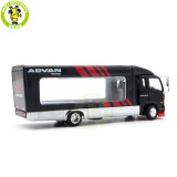 1/64 GCD Mitsubishi Fuso Fighter Mk2 2017 Outriggers Raised Truck Trailer Diecast Model Toys Car Gifts For Father Friends