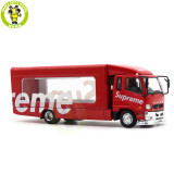 1/64 GCD Mitsubishi Fuso Fighter Mk2 2017 Outriggers Raised Truck Trailer Diecast Model Toys Car Gifts For Father Friends