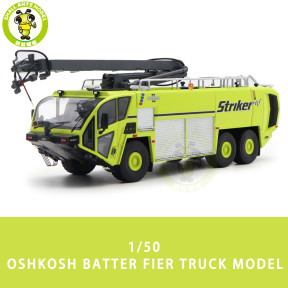 1/50 OSHKOSH Striker Airport Fire Truck Diecast Model Truck Car Toys Boys Girls Gifts
