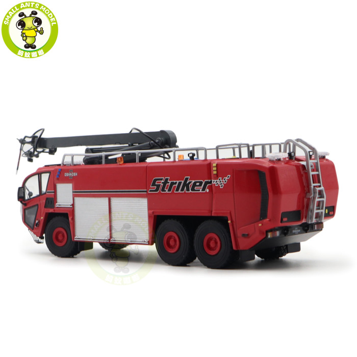 1/50 OSHKOSH Striker Airport Fire Truck Diecast Model Truck Car Toys Boys Girls Gifts