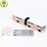 1/64 CJ660B CJ6151 Articulated Bus ChangJiang China Diecast Model Toy Car Bus Gifts For Friends