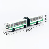 1/64 CJ660B CJ6151 Articulated Bus ChangJiang China Diecast Model Toy Car Bus Gifts For Friends