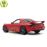 1/18 Mazda RX-7 RX 7 Spirit R Red Polar Master Diecast Model Toy Car Gifts For Friends Father