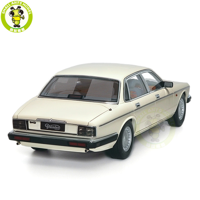 1/18 Jaguar Daimler XJ XJ6 XJ40 Glacier White Almost Real 810542 Diecast Model Car Gifts For Father Friends