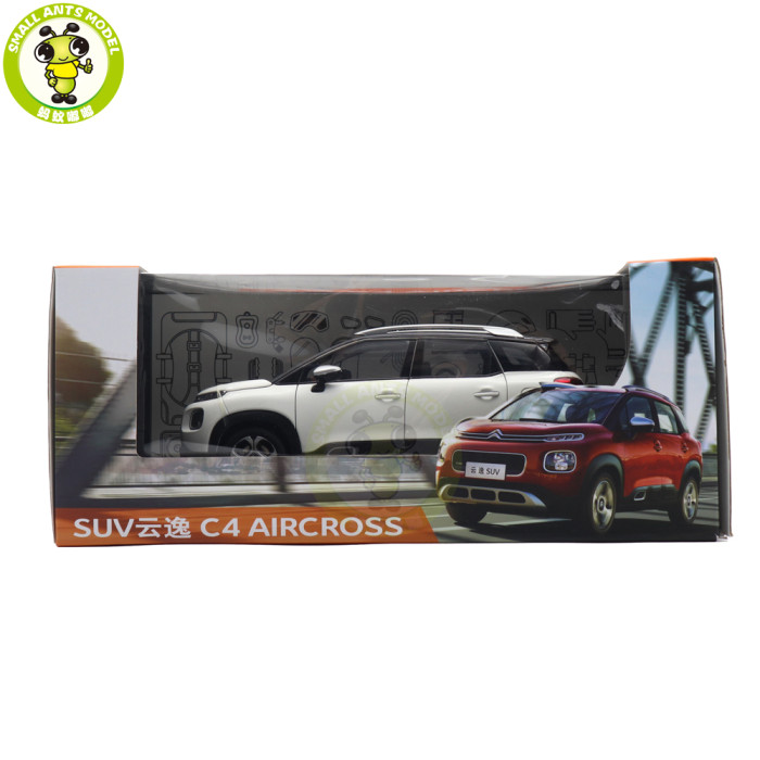 1/18 Citroen C4 Aircross Diecast Model Toy Car Gifts For Father Friends