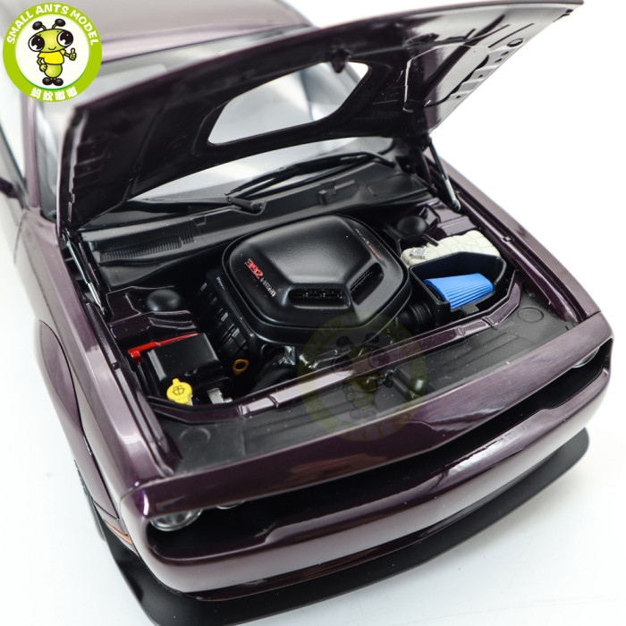 1/18 Dodge Challenger R/T Scat Pack Widebody 2022 Hellraisin AUTOart 71771 Model Car