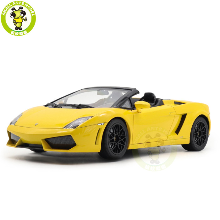 1/18 Lamborghini Gallardo LP 560-4 Spyder 2009 Yellow Norev 187965 Diecast Model Toy Car Gifts For Father Friends