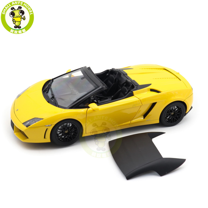 1/18 Lamborghini Gallardo LP 560-4 Spyder 2009 Yellow Norev 187965 Diecast Model Toy Car Gifts For Father Friends