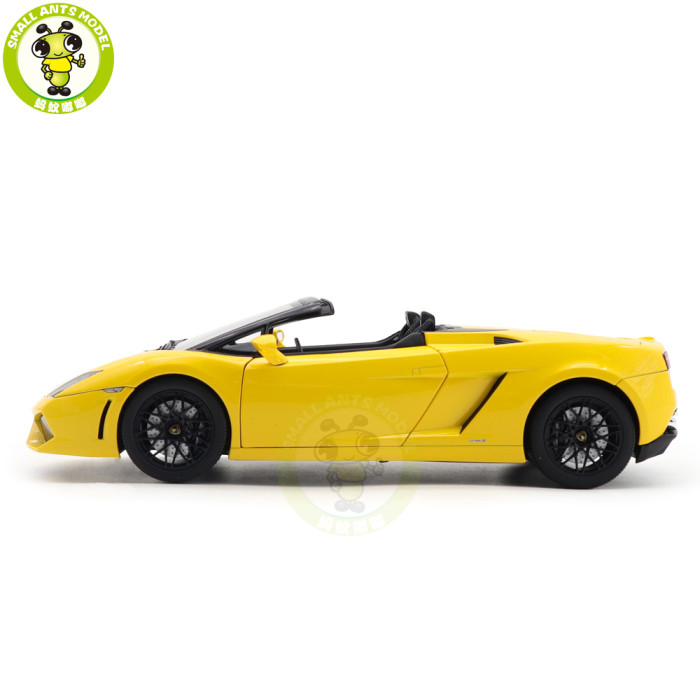 1/18 Lamborghini Gallardo LP 560-4 Spyder 2009 Yellow Norev 187965 Diecast Model Toy Car Gifts For Father Friends