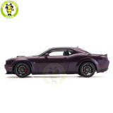 1/18 Dodge Challenger R/T Scat Pack Widebody 2022 Hellraisin AUTOart 71771 Model Car