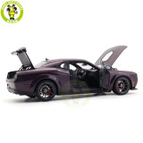 1/18 Dodge Challenger R/T Scat Pack Widebody 2022 Hellraisin AUTOart 71771 Model Car