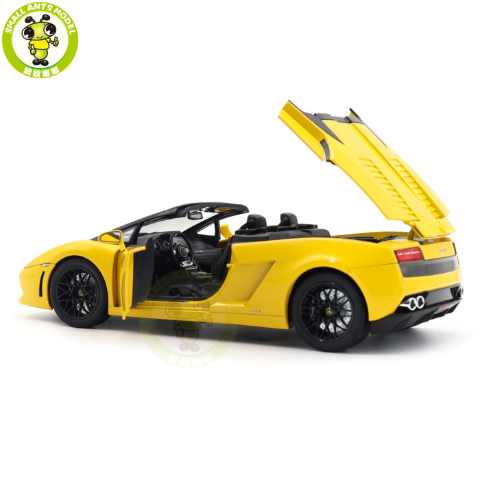 1/18 Lamborghini Gallardo LP 560-4 Spyder 2009 Yellow Norev 187965 Diecast Model Toy Car Gifts For Father Friends