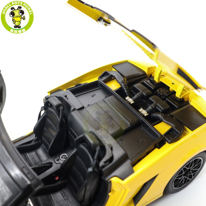 1/18 Lamborghini Gallardo LP 560-4 Spyder 2009 Yellow Norev 187965 Diecast Model Toy Car Gifts For Father Friends
