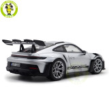 1/18 Porsche 911 992 GT3 RS 2022 Norev Diecast Model Toys Car Gifts For Friends Father
