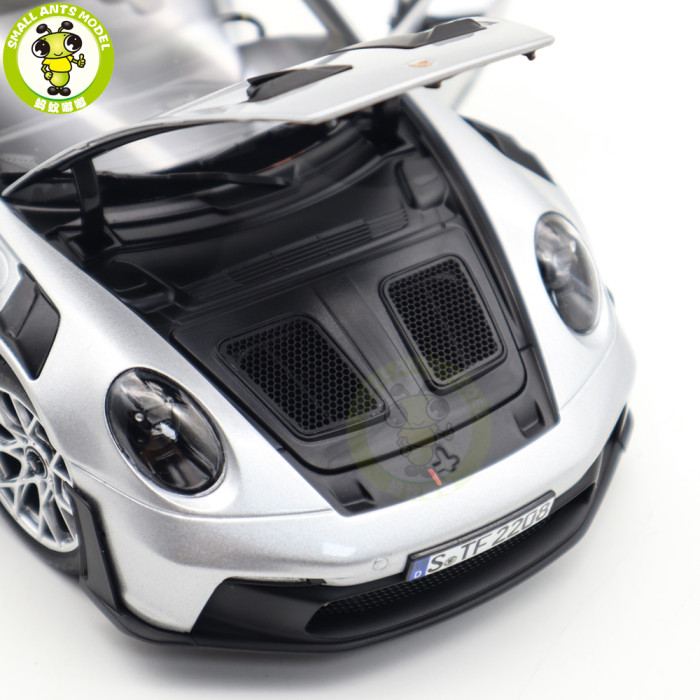1/18 Porsche 911 992 GT3 RS 2022 Norev Diecast Model Toys Car Gifts For Friends Father