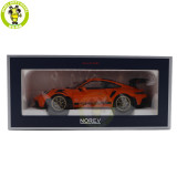1/18 Porsche 911 992 GT3 RS 2022 Norev Diecast Model Toys Car Gifts For Friends Father