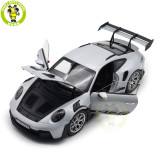 1/18 Porsche 911 992 GT3 RS 2022 Norev Diecast Model Toys Car Gifts For Friends Father