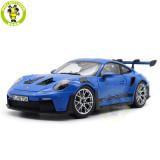 1/18 Porsche 911 992 GT3 RS 2022 Norev Diecast Model Toys Car Gifts For Friends Father