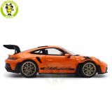 1/18 Porsche 911 992 GT3 RS 2022 Norev Diecast Model Toys Car Gifts For Friends Father