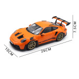 1/18 Porsche 911 992 GT3 RS 2022 Norev Diecast Model Toys Car Gifts For Friends Father