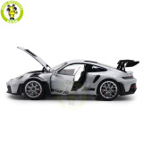 1/18 Porsche 911 992 GT3 RS 2022 Norev Diecast Model Toys Car Gifts For Friends Father