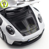 1/18 Porsche 911 992 GT3 RS 2022 Norev Diecast Model Toys Car Gifts For Friends Father