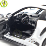 1/18 Porsche 911 992 GT3 RS 2022 Norev Diecast Model Toys Car Gifts For Friends Father