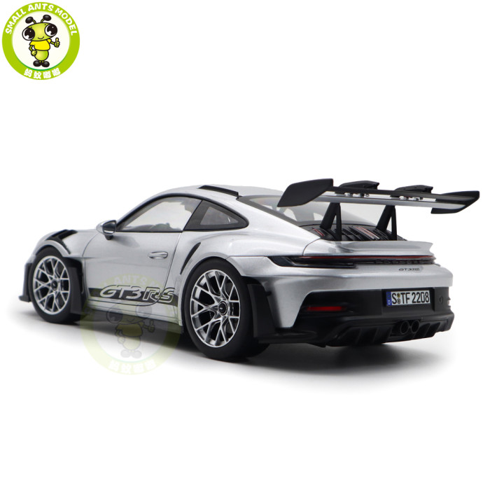1/18 Porsche 911 992 GT3 RS 2022 Norev Diecast Model Toys Car Gifts For Friends Father