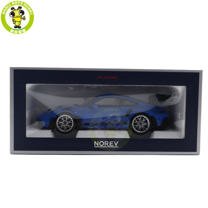 1/18 Porsche 911 992 GT3 RS 2022 Norev Diecast Model Toys Car Gifts For Friends Father