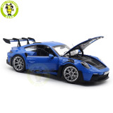 1/18 Porsche 911 992 GT3 RS 2022 Norev Diecast Model Toys Car Gifts For Friends Father