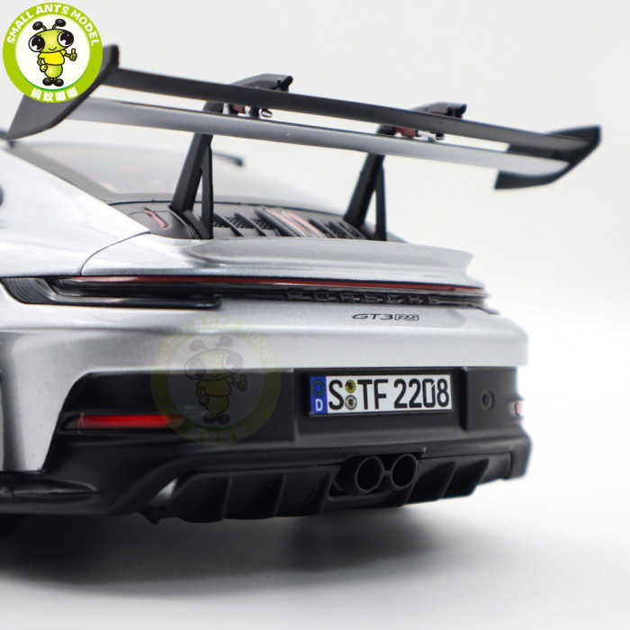 1/18 Porsche 911 992 GT3 RS 2022 Norev Diecast Model Toys Car Gifts For Friends Father