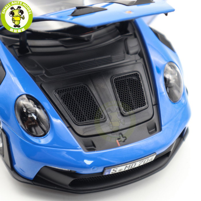 1/18 Porsche 911 992 GT3 RS 2022 Norev Diecast Model Toys Car Gifts For Friends Father