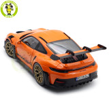 1/18 Porsche 911 992 GT3 RS 2022 Norev Diecast Model Toys Car Gifts For Friends Father